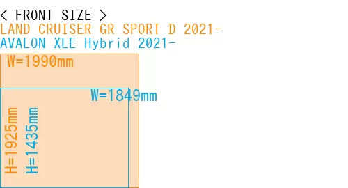 #LAND CRUISER GR SPORT D 2021- + AVALON XLE Hybrid 2021-
